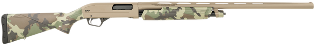 Winchester SXP Hybrid Hunter 12 Gauge 28 Inch 4 Rounds Woodland Camo FDE