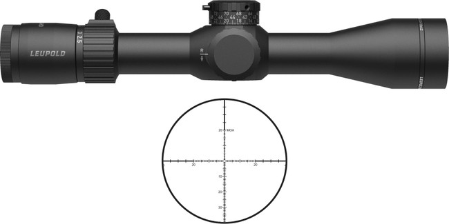 Leupold Mark 4HD 2.5-10x42 FFP PR1 MOA Reticle 30mm Tube - 183741 - 030317036737