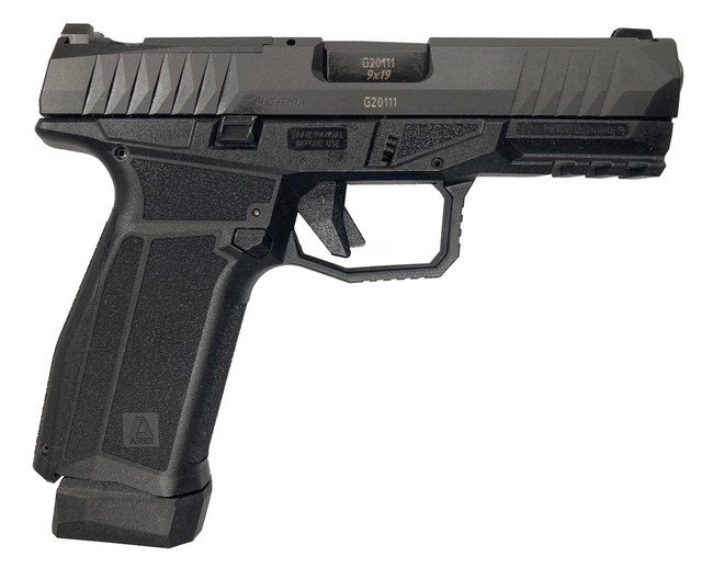 Arex Defense Delta Gen.2 X, 9mm Luger, 4in. Barrel, 19rd, Optic-Ready - Black (AD-602423)