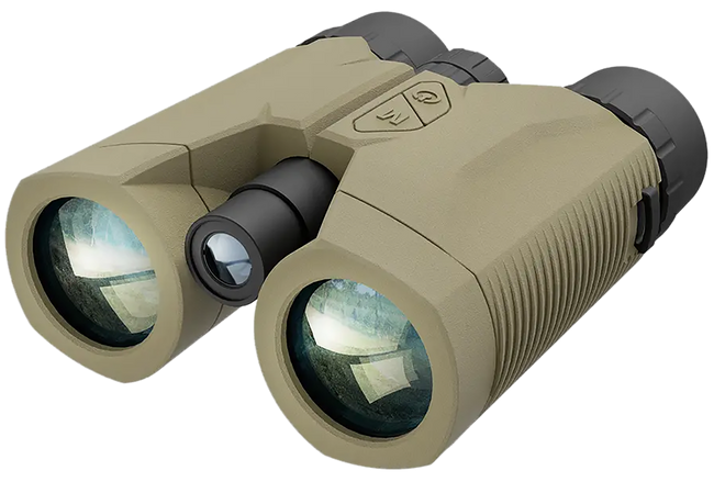 Atn Lrf 3000 10x42 Binocular Rangefinder Abs Tan Matte Flat Dark Earth