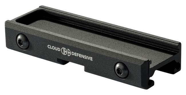 Cloud Defensive LCSMK2JBLK LCS for Streamlight Inline Mount Black Anodized Polymer