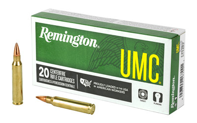Remington UMC 223 Remington Jacketed Hollow Point 50 Grain 20 Rounds - 23812 - 047700385709