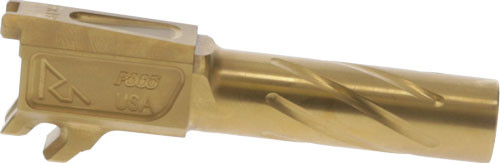 Rival Arms 9mm Drop In Barrel for Sig P365 3 Inch Gold PVD 4340H