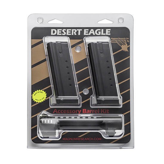 Magnum Research Desert Eagle Mk XIX .50 AE Conversion Kit Tungsten Barrel 2 Magazines