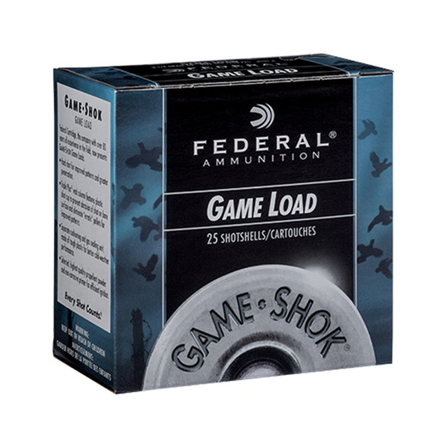 Federal Game-Shok Heavy Field Load 20 ga. 2.75 in. 1 oz. 6 Shot 25 rd.