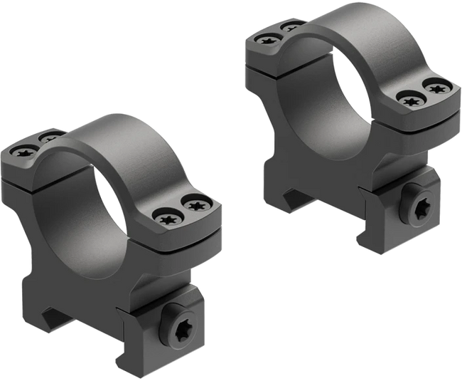 Leupold BackCountry Cross-Slot Scope Rings 1 in Medium 7075-T6 Aluminum