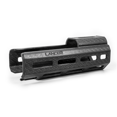 Lancer Systems MPX Carbon Handguard Lightweight 1.6 Inch ID Mlok Compatibility