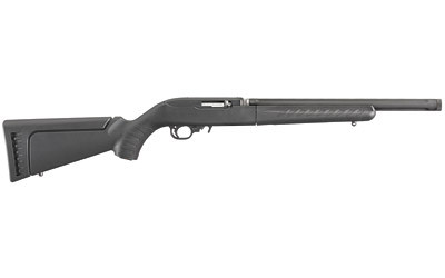 Ruger 21133 10/22 Takedown Full Size 22 LR 10+1 16.12" Satin Black Fluted Threaded Barrel & Receiver, Black Synthetic Ruger Modular System Stock, Right Hand - 21133 - 736676211333