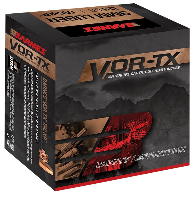 Barnes VOR-TX 45 ACP TAC-XP 185 Grain 20 Rounds