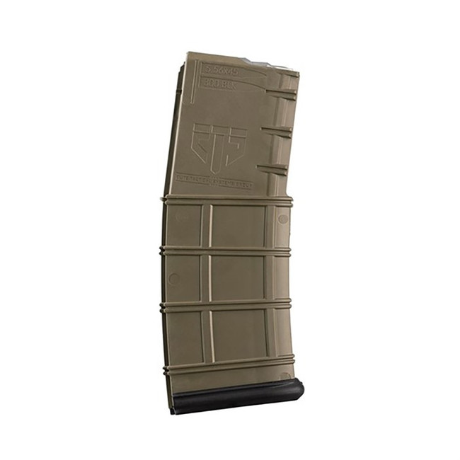 ETS AR15 30 Round G2 FDE Nylon Magazine Compatible with 5.56 NATO