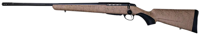 Tikka T3x Lite 270 Winchester 22.4 in Fluted Threaded 3+1 Black Webbed Tan Roughtech