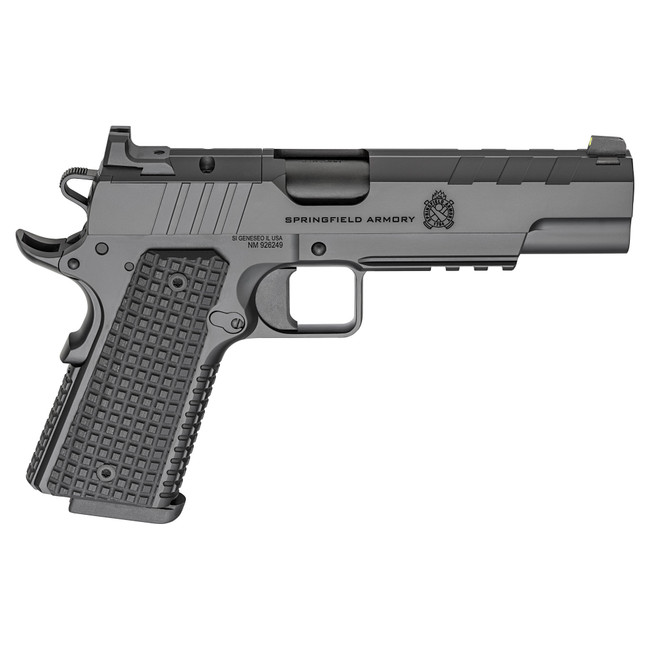Springfield Armory 1911 Emissary 9mm 5 Inch 9 Rounds Stainless Steel Optic Ready - PX9229LAOS - 706397964597