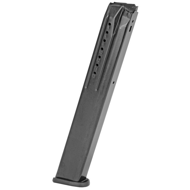 ProMag Ruger SR9 9mm 32 Round Blued Steel Extended Magazine - RUGA34 - 708279012761