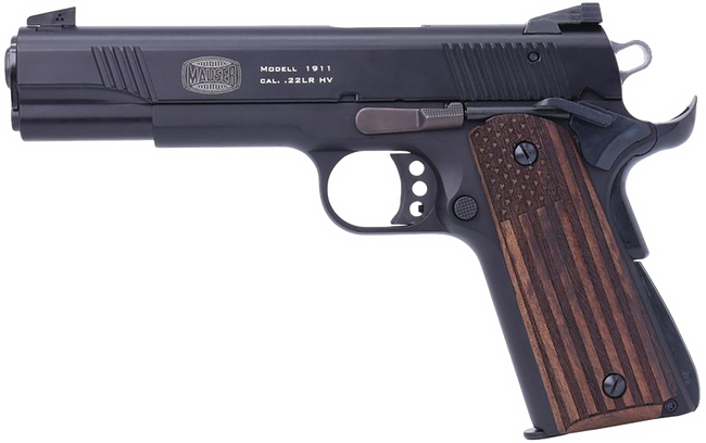 Blue Line Solutions Mauser Rimfire 1911 22 Long Rifle 5" 10+1 Steel Aluminum Frame