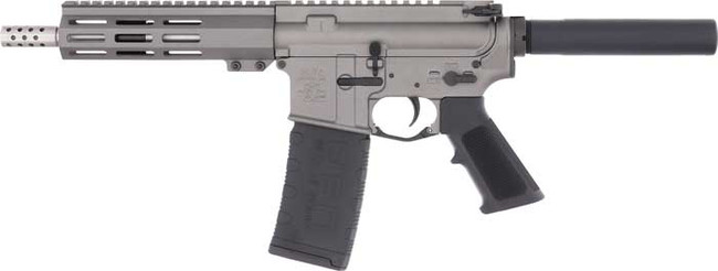 Great Lakes Firearms GL15223SSPTNG AR-15 Pistol 223 Wylde 7.50" 30+1 Tungsten - GL15223SSPTNG - 638457789362