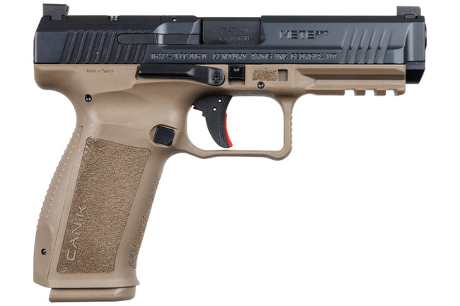 CANIK METE SFT Pistol - FDE | 9mm | 4.46" Barrel | 1 - 20rd & 1 - 18rd Mag | Full Accessory Kit - HG5636N - 787450607675