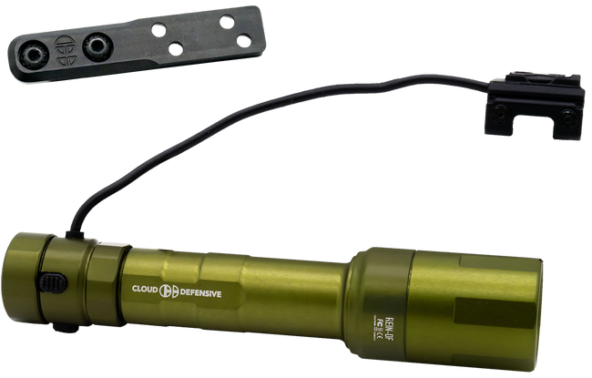 Cloud Defensive REIN 3.0 Olive Drab Green 1250 Lumens LED Dual Fuel Light IPX8