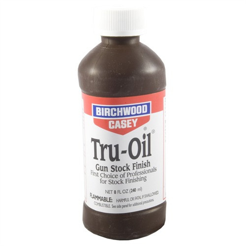 Birchwood Casey 23035 Tru-Oil Gun Stock Finish Natural Wood 8 oz. Bottle