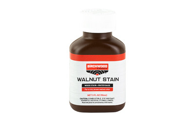 Birchwood Casey 24123 Walnut Wood Stain Water-Based 3 oz. Bottle - 24123 - 029057241235