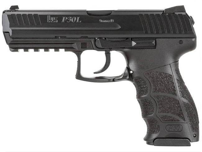 Heckler & Koch P30L V1 9mm 4.45in Barrel 10+1 Night Sights Light LEM Trigger