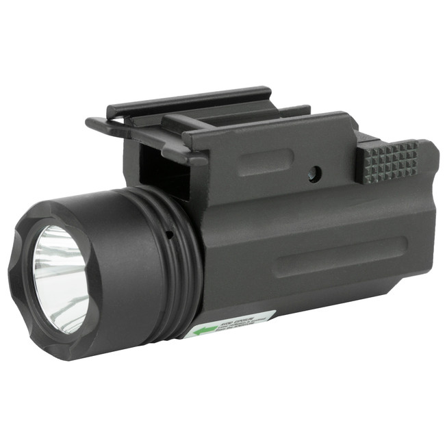 Ncstar Tac Light with Green Laser 150 Lumen Picatinny Weaver Rail Mount