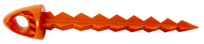 Targettack Llc  Targettack  Orange Polycarbonate Plastic 3" For Paper/Vinyl Targets 6 Pack