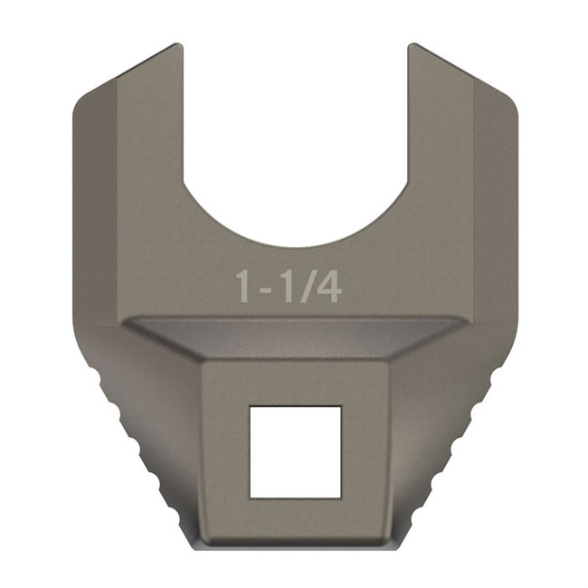 Real Avid AVMF114BNW Master -Fit Barrell Nut Wrench 1 1/4" Titanium Titanium/Stainless Steel AR-Platform Free-Float Handle