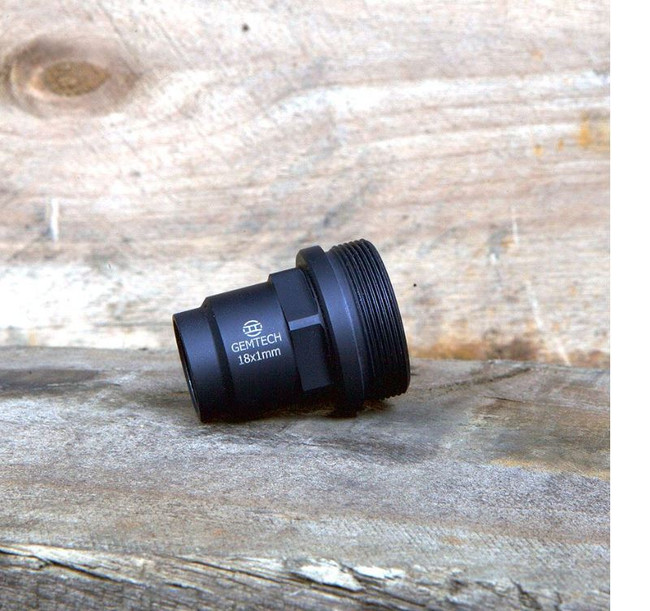 Gemtech GM9 MM9 Tundra Piston M18X1RH Rear Mount Suppressor Interface