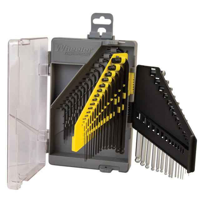 Wheeler 1081959 SAE/Metric Hex & Torx Key Set Silver Steel 45 Pieces