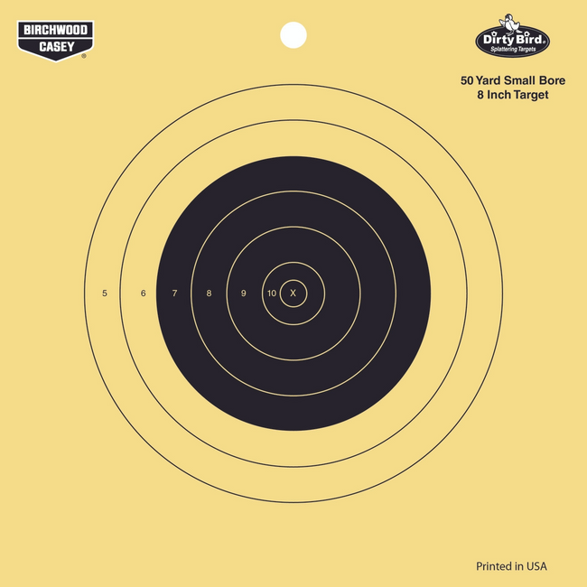 Dirty Bird 8 Inch 50 Yard Small Bore Reactive Target - 25 Targets