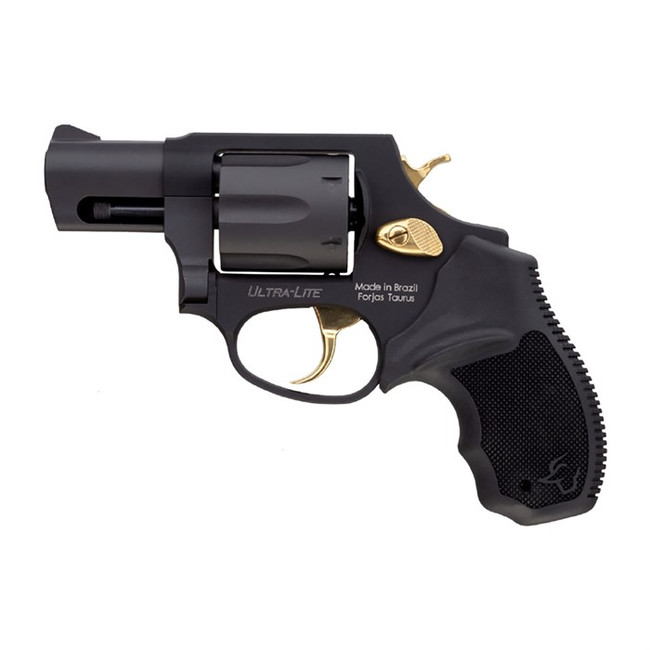 Taurus 856 Ultra-Lite Revolver 38 Special +P 2 Inch 6 Rounds Aluminum Frame Gold Accents