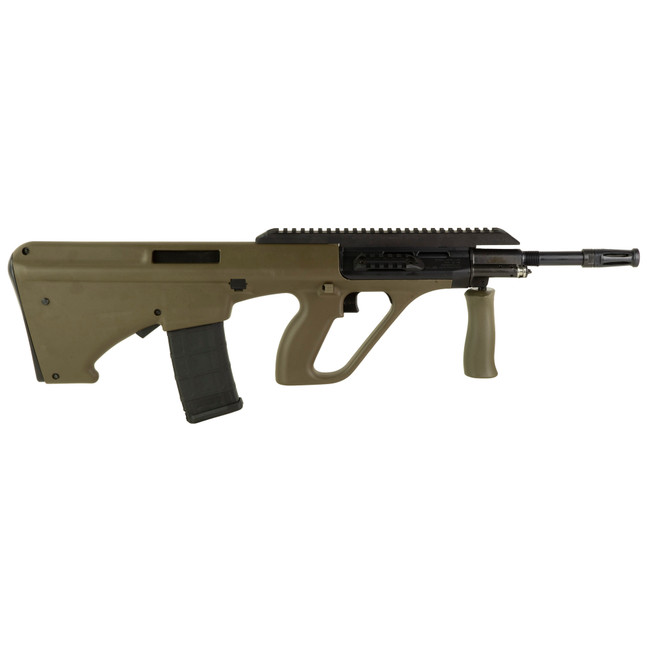 Steyr Arms AUG A3 M2 Rifle - OD Green | 5.56 NATO | 16" CHF Barrel - AUGM2A3GRNNATOEXT - 688218838617