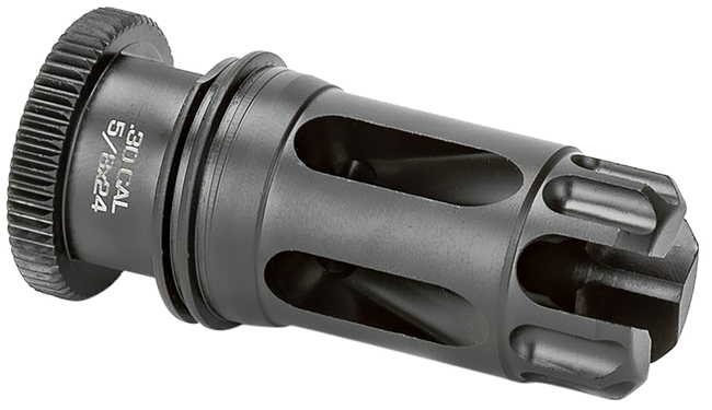 Griffin Armament Dual-Lok Flash Comp 30/7.62mm 5/8x24 QPQ Nitride 17-4 PH