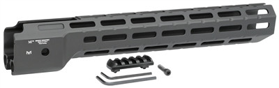 Midwest Industries PC9 Combat Rail Aluminum Handguard - Black | 14" Extended Length | M-LOK