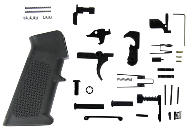 TacFire AR-15 Parts Kit LPK01USA A2 Grip Trigger Hammer