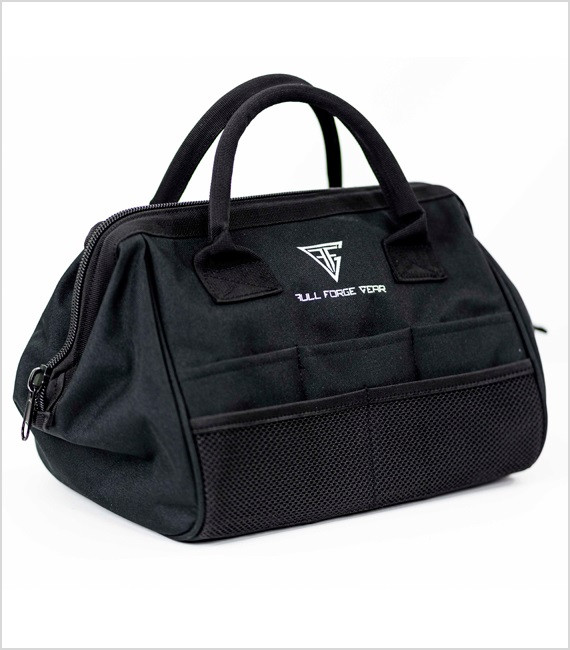 Full Forge Gear Range/Tool Bag - Black | 9"x12"x9.5"