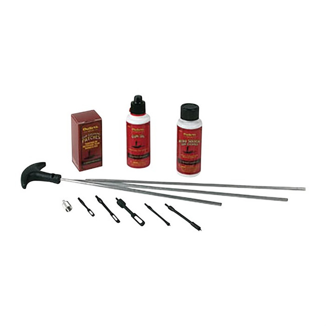 PISTOL CLEANING KIT W/ALUMINUM ROD 9MM/38/357 CAL IN BOX
