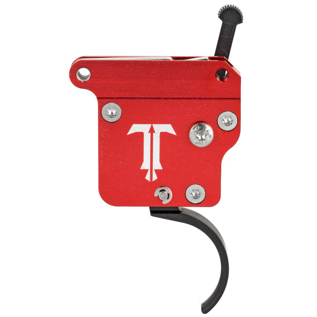 TriggerTech Rem 700 Diamond Single Stage Trigger PVD Traditional Curved Top Safety - R70SRB02TNC - 885768000703
