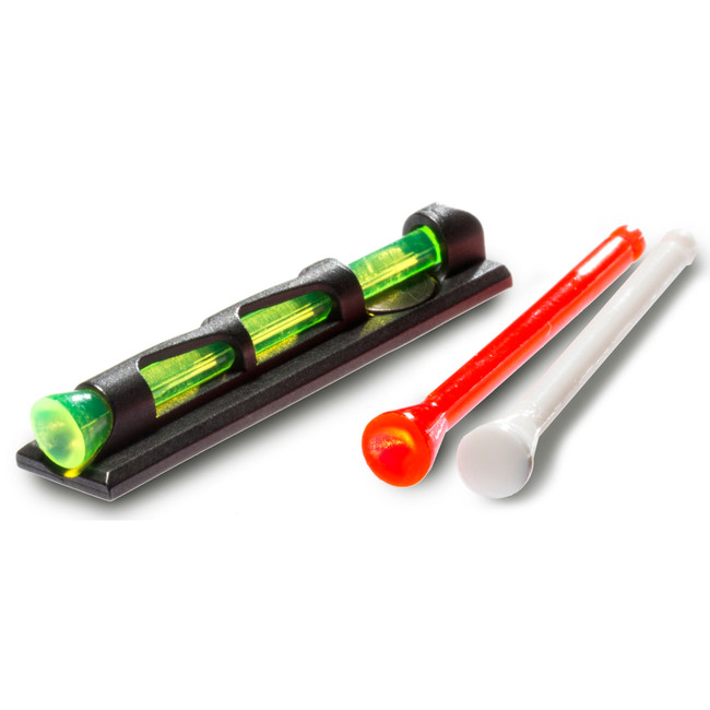 Hiviz CompSight LiteWave Shotgun Sight Front Bead Green Red White Litepipe