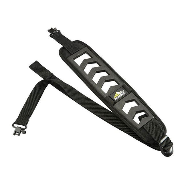 Butler Creek 190030 Featherlight Rifle Sling Black Foam 22"-36" OAL 3" Wide Adjustable Design 2 Cartridge Loops & Swivels
