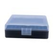 Berry's 63600 Ammo Box  22LR Clear/Black Polypropylene 100rd