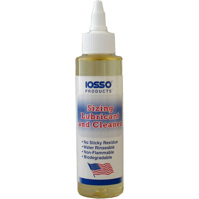 Iosso Sizing Lube & Cleaner - 4 oz.