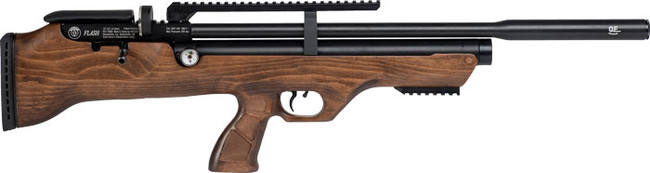 Hatsan USA HGFLASHPUP25 FlashPup QE Air Rifle 25 Cal Hardwood