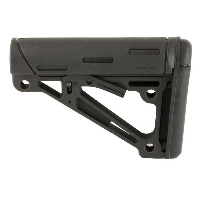 Hogue OverMolded Collapsible Buttstock for AR15 M16 M4 six position Recoil Pad - 15050 - 743108150504