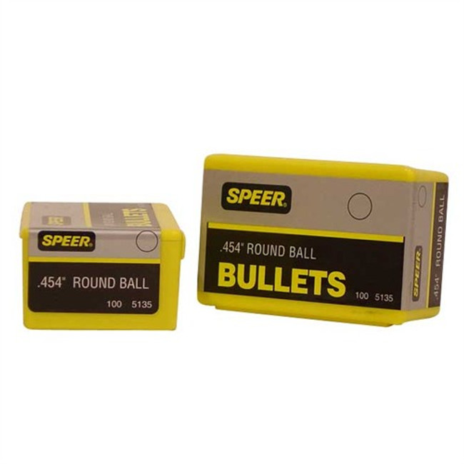 Speer 5135 Lead Balls  44Cal Lead Ball 140gr 100 Per Box/5 Case