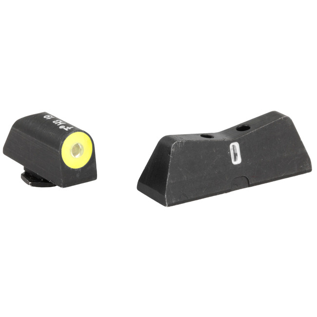 XS Sights DXT2 Yellow Big Dot Pistol Sights Glock 17 19 22 23 24 26 27 31 - GL0009S5Y - 647533046138