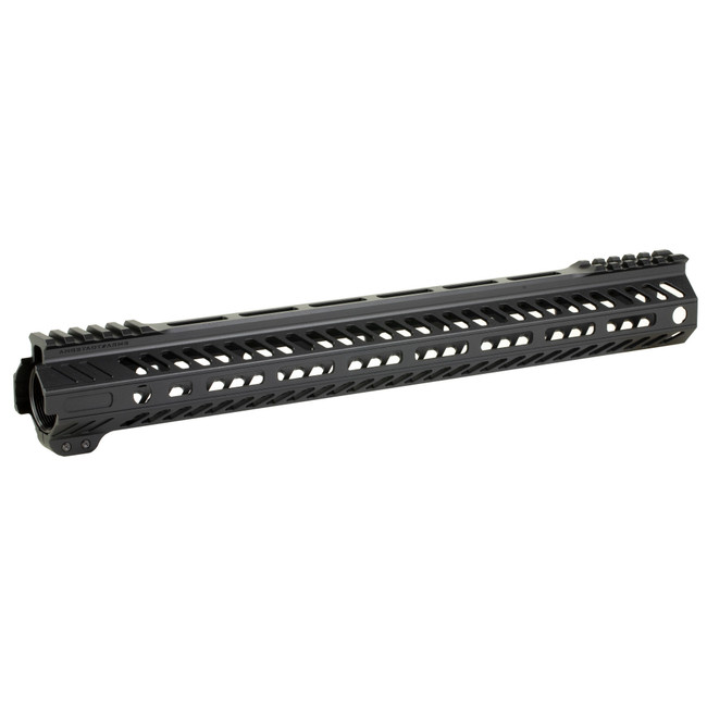 Angstadt Arms AA015HGMLT Ultra Light Handguard  made of Aluminum with Black Anodized Finish, M-LOK Style, Picatinny Rail & 15" OAL for AR-15 Includes Hardware