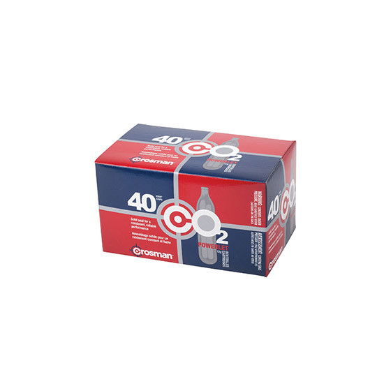 Crosman Powerlet CO2 Cartridges 40 pk.