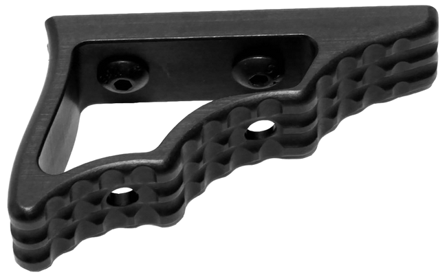 Ergo 4234 Enhanced Angled Grip Black Anodized Aluminum for KeyMod Rail