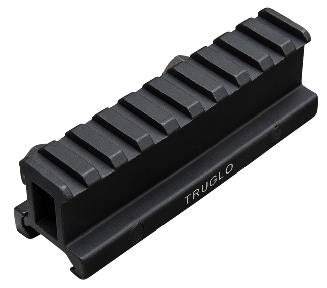 TruGlo Picatinny Riser Mount 1 Pc 1 In Elevates Sights On Picatinny Rails
